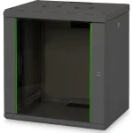 Digitus Unique Επιτοίχια Καμπίνα Rack 12U 60x45x45cm Μαύρο 12-U-SW DN-19 12-U-SW - Image 2