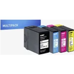 KMP Πακέτο Συμβατών Μελανιών Εκτυπωτή InkJet Canon Πολλαπλό (Color) 4τμχ 1564,0050 - Image 2