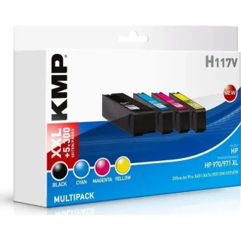 KMP Συμβατό Μελάνι Εκτυπωτή InkJet HP HP 970/971XL 16ml Πολλαπλό (Color) 1τμχ 1902,4050