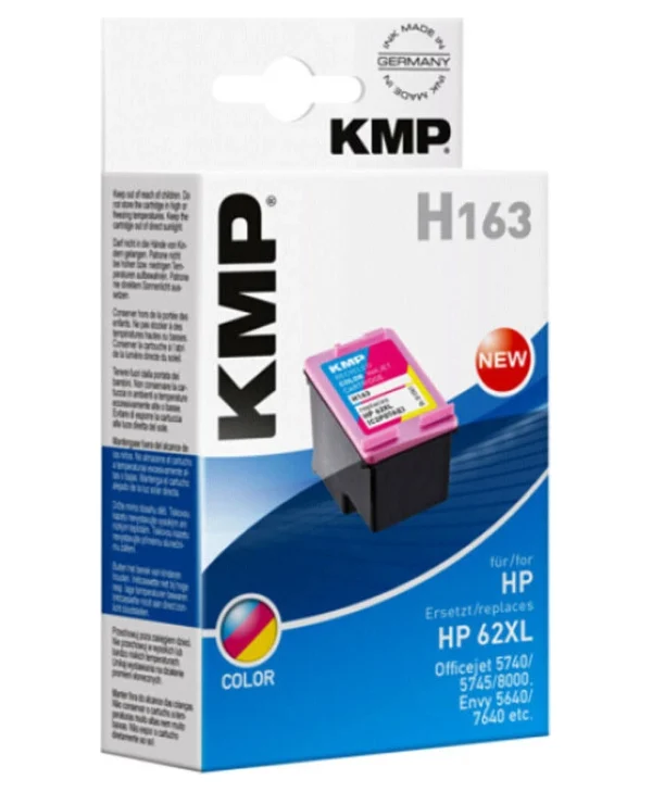 KMP Συμβατό Μελάνι Εκτυπωτή InkJet HP 62XL C2P07AE 11.5ml Πολλαπλό (Color) 1τμχ 1741,4030