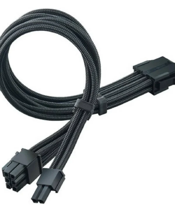 Silverstone 8-Pin PCIe - 6+2 Pin PCIe Cable 0.3m Μαύρο SST-PP07E-PCIB