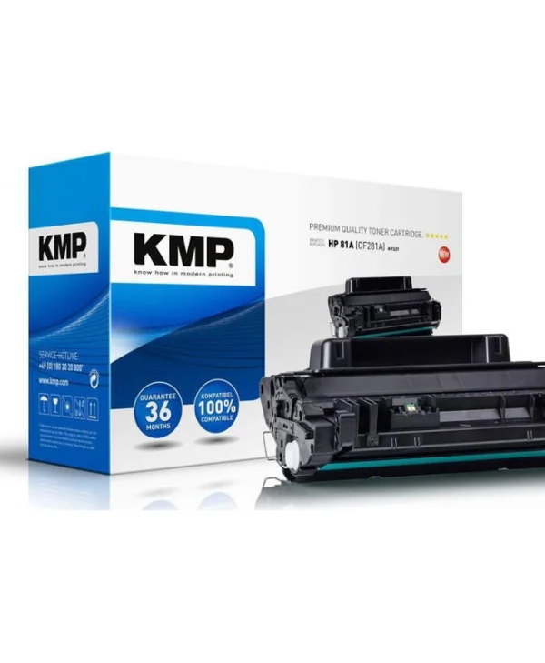 KMP H-T227 Συμβατό Toner για Laser Εκτυπωτή HP 81A 13500 Σελίδων Μαύρο 2534,0000