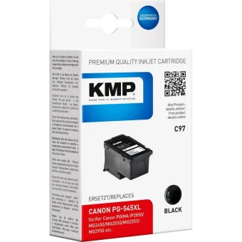 KMP C97 Συμβατό Μελάνι Εκτυπωτή InkJet Canon PG-545XL Μαύρο 1τμχ 1562,4001