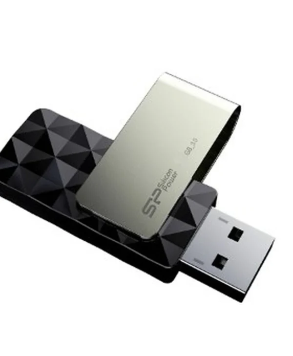 Silicon Power Blaze B30 256GB USB 3.0 Stick Μαύρο SP256GBUF3B30V1K