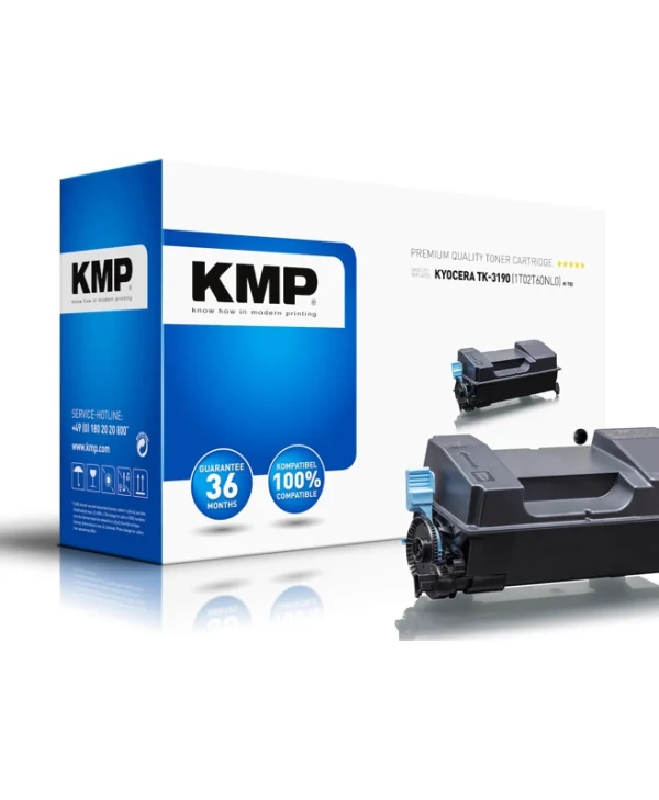 KMP K-T82 Συμβατό Toner για Laser Εκτυπωτή Kyocera TK-3190K 30000 Σελίδων Μαύρο 2919,0000