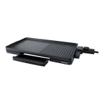 Steba VG30 Slim Επιτραπέζια Ηλεκτρική Ψησταριά Λείας και Αυλακωτής Πλάκας 2000W με Ρυθμιζόμενο Θερμοστάτη 48.5x26εκ. 06-30-00