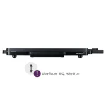 Steba VG30 Slim Επιτραπέζια Ηλεκτρική Ψησταριά Λείας και Αυλακωτής Πλάκας 2000W με Ρυθμιζόμενο Θερμοστάτη 48.5x26εκ. 06-30-00 - Image 3