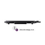 Steba VG30 Slim Επιτραπέζια Ηλεκτρική Ψησταριά Λείας και Αυλακωτής Πλάκας 2000W με Ρυθμιζόμενο Θερμοστάτη 48.5x26εκ. 06-30-00 - Image 5