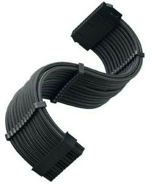 Silverstone 24-Pin ATX - 24-Pin ATX Cable 0.3m Μαύρο SST-PP07E-MBB