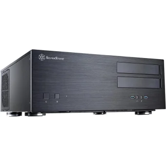 Silverstone GD08 Home Theater Κουτί Υπολογιστή Μαύρο SST-GD08B
