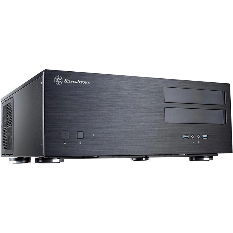 1 Silverstone GD08 Home Theater Κουτί Υπολογιστή Μαύρο SST-GD08B - Image 1