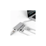 Goobay USB-C Docking Station με HDMI 4K PD Ethernet Ασημί (76788) - Image 6