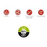 Steba HF 8000 Family Air Fryer 8lt Ασημί 26-48-00 - Image 9