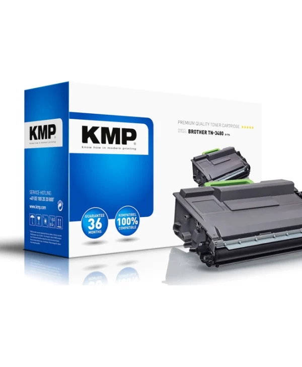 KMP B-T96 Συμβατό Toner για Laser Εκτυπωτή Brother TN-3480BK 8000 Σελίδων Μαύρο 1263,0000