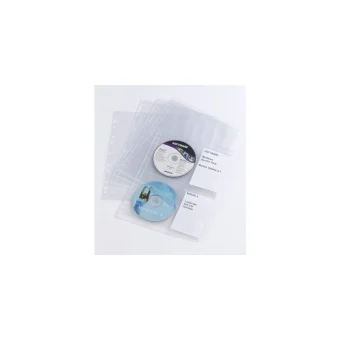 Durable Φάκελος για 4 Δίσκους Διάφανο 10τμχ 523819