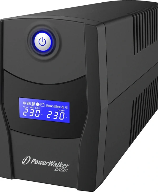 Powerwalker Basic VI 1000 STL UPS Line-Interactive 1000VA 600W με 2 Schuko Πρίζες 10121074
