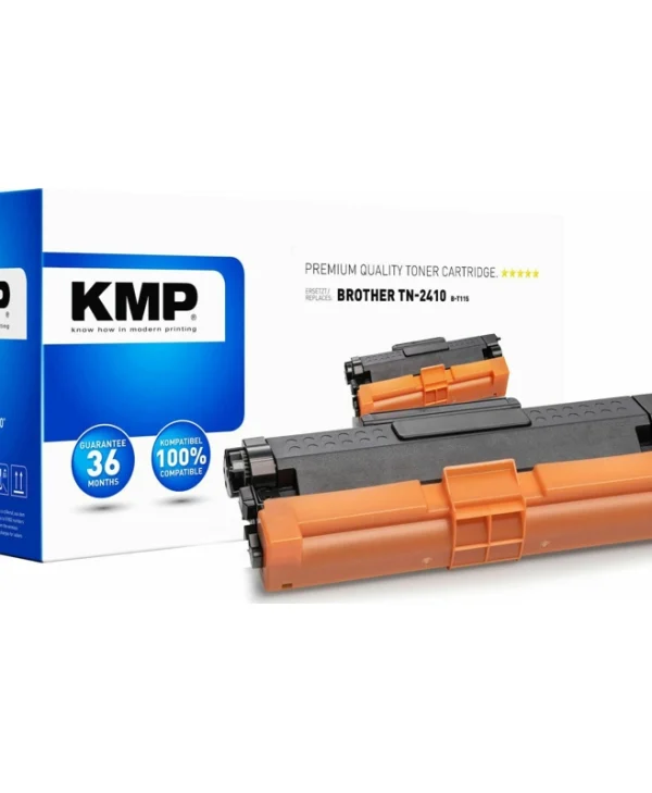 KMP B-T115 Συμβατό Toner για Laser Εκτυπωτή Brother TN-2410BK 1200 Σελίδων Μαύρο 1267,0000