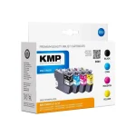KMP Πακέτο Συμβατών Μελανιών Εκτυπωτή InkJet Brother LC-3217VA Πολλαπλό (Color) 1τμχ 1537,4805