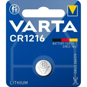 Varta Μπαταρία Λιθίου Ρολογιών CR1216 1τμχ 6216101401