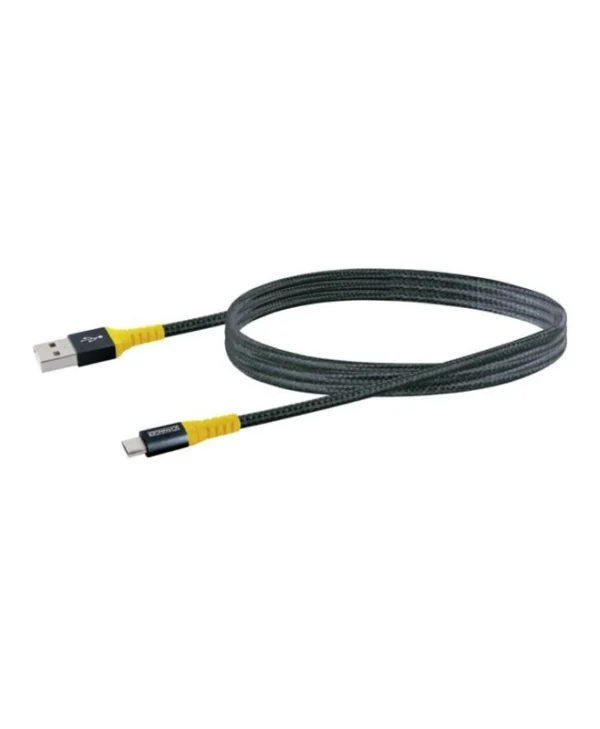 Schwaiger Regular USB 2.0 to micro USB Cable Μαύρο 1.2m (WKUM10511)