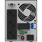 Powerwalker VFI 1000 AT UPS On-Line 1000VA 900W με 3 Schuko Πρίζες 10122180 - Image 2