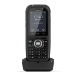 Snom M80 DECT Ασύρματο Τηλέφωνο IP Μαύρο 4424