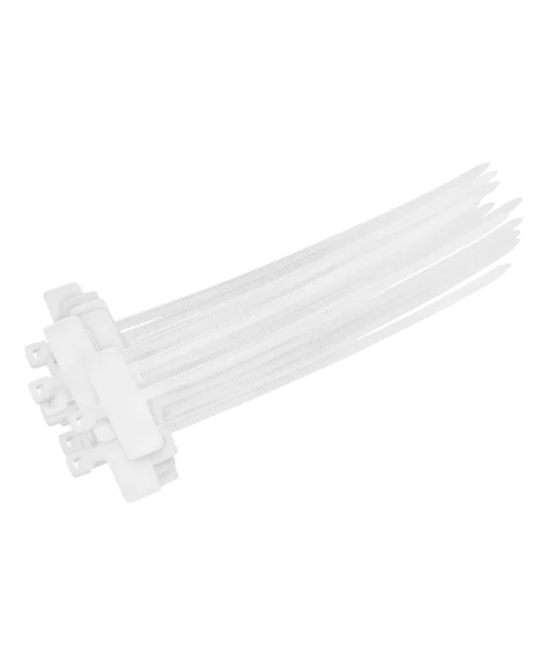 LogiLink Δεματικά Καλωδίων Πλαστικά 100mm σε Διάφανο χρώμα (100τμχ) (KAB0069)