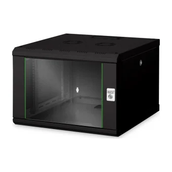 Digitus Επιτοίχια Καμπίνα Rack 7U 60x60x60cm Μαύρο DN-19 07U-6/6-SW