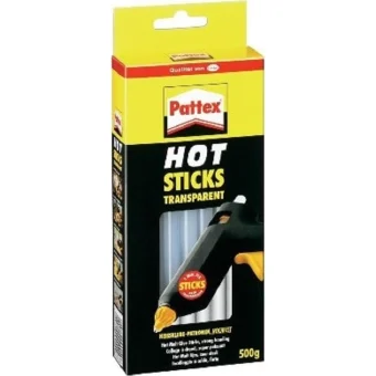 Pattex Ράβδοι Σιλικόνης 4015000092296 Διάφανο 25τμχ 9H PTK56