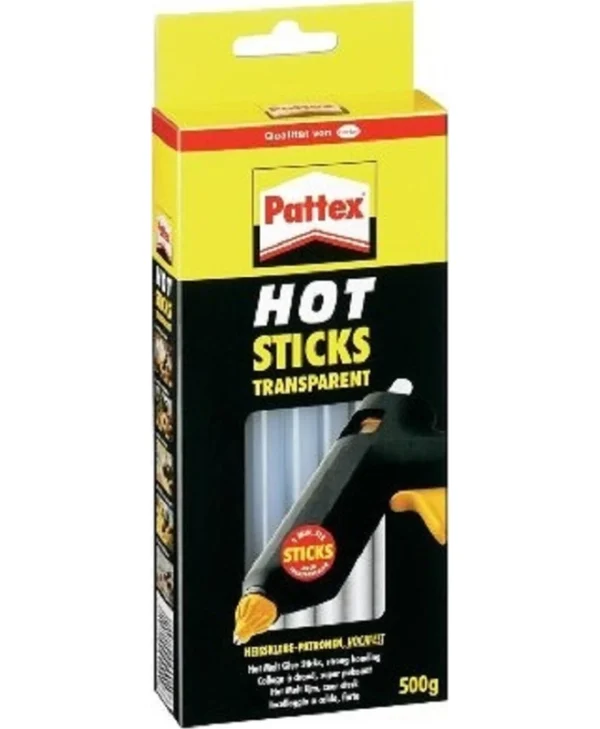 Pattex Ράβδοι Σιλικόνης 4015000092296 Διάφανο 25τμχ 9H PTK56