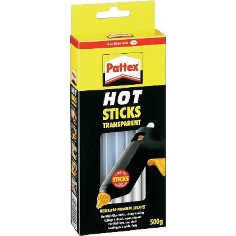 1 Pattex Ράβδοι Σιλικόνης 4015000092296 Διάφανο 25τμχ 9H PTK56 - Image 1