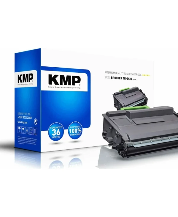 KMP B-T103 Συμβατό Toner για Laser Εκτυπωτή Brother TN-3430BK 3000 Σελίδων Μαύρο 1263,2000