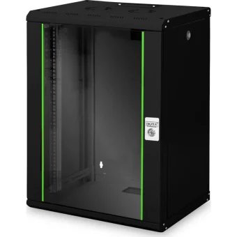 Digitus Επιτοίχια Καμπίνα Rack 16U 60x45x45cm Μαύρο DN-19 16-U-SW