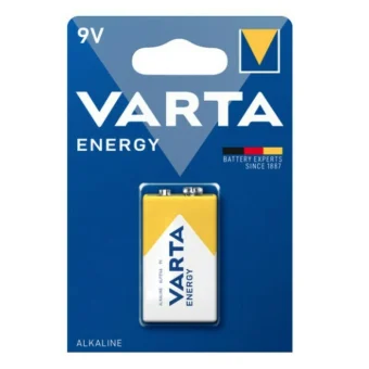 Varta Energy Αλκαλική Μπαταρία 9V 1τμχ 9V 6LR61