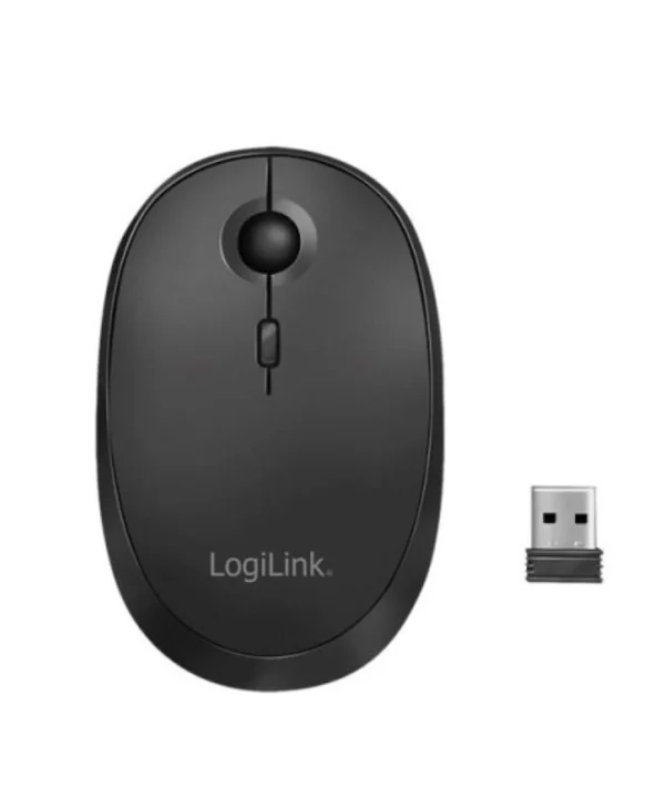 LogiLink ID0204K Ασύρματο Bluetooth Ποντίκι Μαύρο
