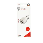 2GO Φορτιστής Αυτοκινήτου 1A με μία Θύρα: 1xUSB Λευκός 794921 - Image 2