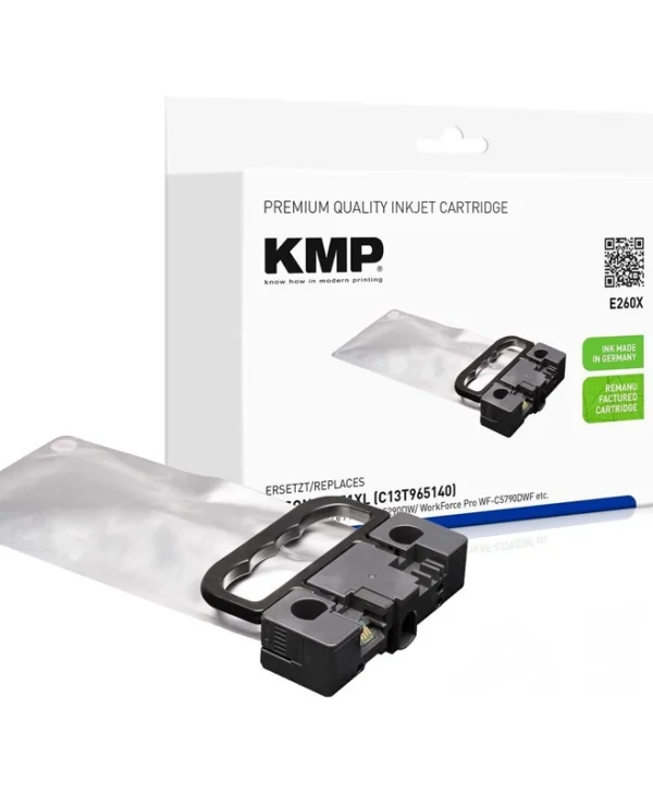 KMP Συμβατό Μελάνι Εκτυπωτή InkJet Epson T9651 Μαύρο 1τμχ 1660,4001