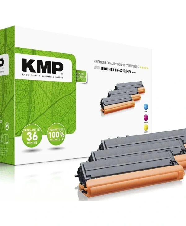 KMP Συμβατό Toner για Laser Εκτυπωτή Brother TN421C TN421M TN421Y Πολύχρωμο 1265,0030