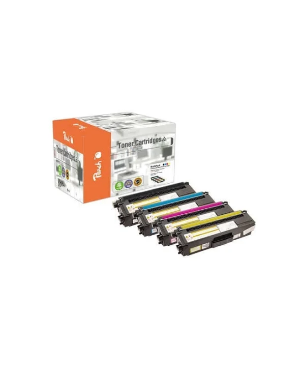 Peach Συμβατό Toner για Laser Εκτυπωτή Brother TN-328 Πολύχρωμο 0F111794