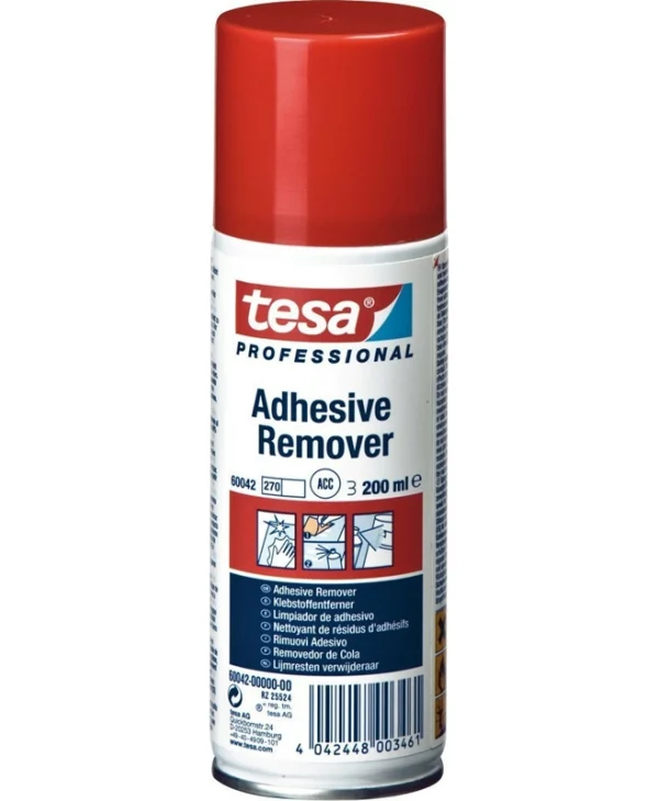 Tesa Industrial Remover Spray Καθαριστικό Σπρέι 200ml 60042-00000-05