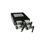 Icy Dock ToughArmor 4x 2.5Inch SATA 6Gbps/SAS HDD/SSD Mobile Rack/Cage in 1x external 5.25Inch bay Μαύρο MB994SP-4S - Image 2