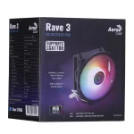 Aerocool AEROPGSRAVE3-FRGB-4P Ψύκτρα Επεξεργαστή για Socket AM4/115x/1700 με RGB Φωτισμό - Image 5