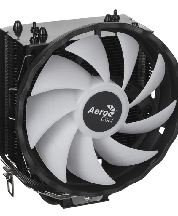 Aerocool AEROPGSRAVE4-FRGB-4P Ψύκτρα Επεξεργαστή για Socket 115x/1200/1700/775 με RGB Φωτισμό
