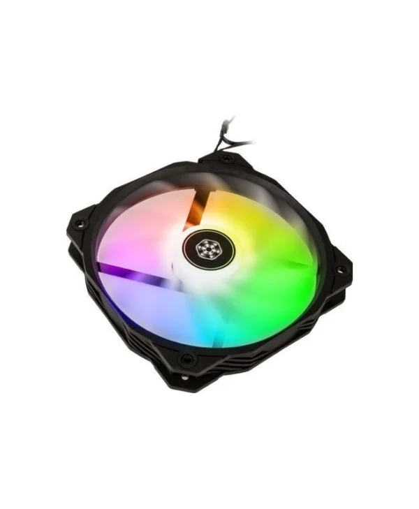 Silverstone Shark Force 160 Case Fan (1600rpm / 160cfm) με ARGB Φωτισμό και Σύνδεση 4-Pin PWM SST-SF160B-ARGB