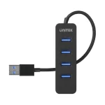Unitek uHUB Q4 Hub 4 Θυρών USB 3.0 με σύνδεση USB-A H1117A