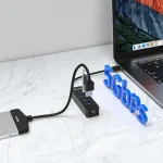 Unitek uHUB Q4 Hub 4 Θυρών USB 3.0 με σύνδεση USB-A H1117A - Image 4