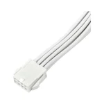 Silverstone 8-Pin EPS - 4 Pin EPS / 8-Pin EPS Cable 0.3m Λευκό SST-PP07E-EPS8W-V2 - Image 3
