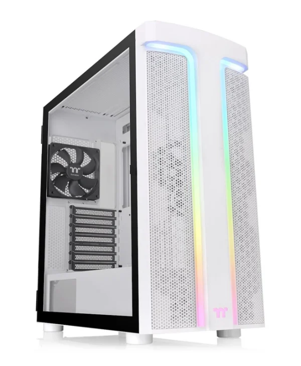 Thermaltake H590 ARGB Gaming Midi Tower Κουτί Υπολογιστή με Πλαϊνό Παράθυρο Λευκό CA-1X4-00M6WN-00