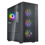 Silverstone Fara R1 V2 Gaming Midi Tower Κουτί Υπολογιστή με Πλαϊνό Παράθυρο Μαύρο SST-FAR1B-G-V2