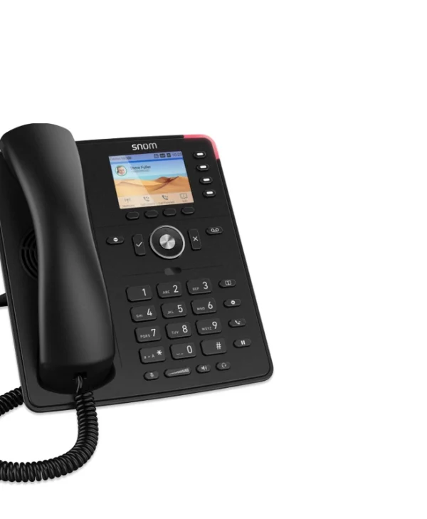 Snom D713 Ενσύρματο Τηλέφωνο IP 6 γραμμών Μαύρο 4582